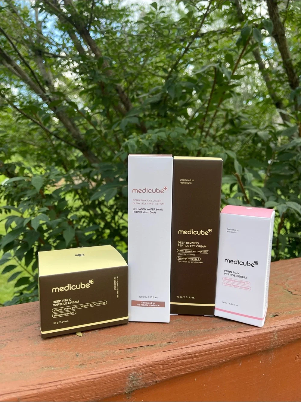 Medicube Deep Reviving Peptide Eye Cream & Pink Peptide Serum